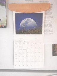 fridge calendar holder